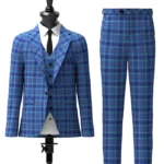 Mercer, Charles Tartan Suit Front