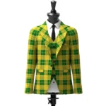 Meredith of Wales Tartan Jacket Front