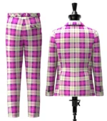 Merida Dance Tartan Suit Back