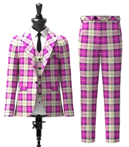 Merida Dance Tartan Suit Front