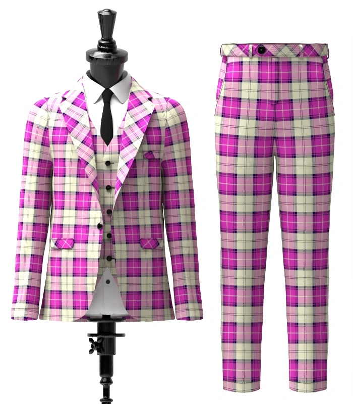 Merida Dance Tartan Suit Front Merida Dance Tartan Suit Front