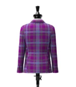 Michie Tartan Jacket Back