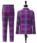 Michie Tartan Suit Back