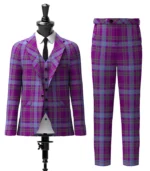 Michie Tartan Suit Front