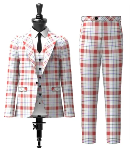 Milne Tartan Suit Front