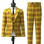 Morgan of Wales Tartan Suit Front