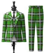 Moss Tartan Suit Front