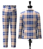 Mulberry Tartan Suit Back