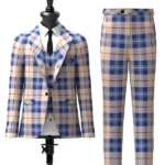 Mulberry Tartan Suit Front