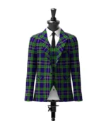 Mulholland Tartan Jacket Front