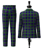 Mulholland Tartan Suit Back