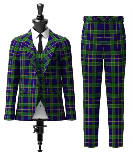 Mulholland Tartan Suit Front