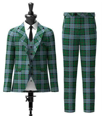 Munster Tartan Suit Front