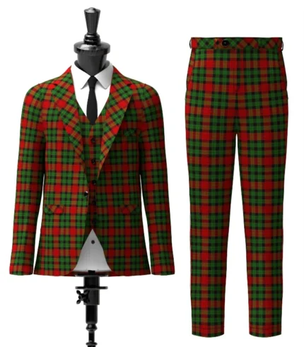 Murdoch Tartan Suit Front