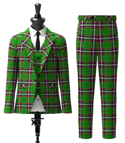 Murray-Hetherington Tartan Suit Front