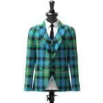 Murray tartan Jacket Front