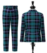 Neilson, James Andrew Tartan Suit Back