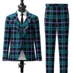 Neilson, James Andrew Tartan Suit Front