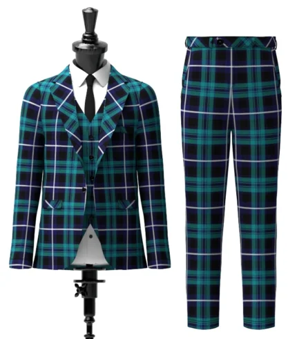 Neilson, James Andrew Tartan Suit Front