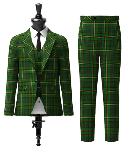 Nelson, Patrick Tartan Suit Front