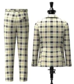 New Forest - Winter Tartan Suit Back