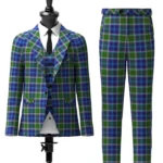 New York City Tartan Suit Front