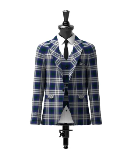 New Zealand Tartan Jacket Front