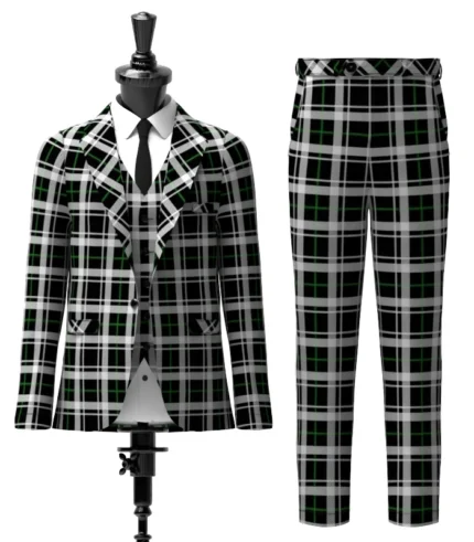 New Zealand Tartan Suit front