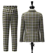 Newcastle Tartan Suit Back