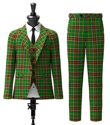 Newfoundland Tartan Suit Front