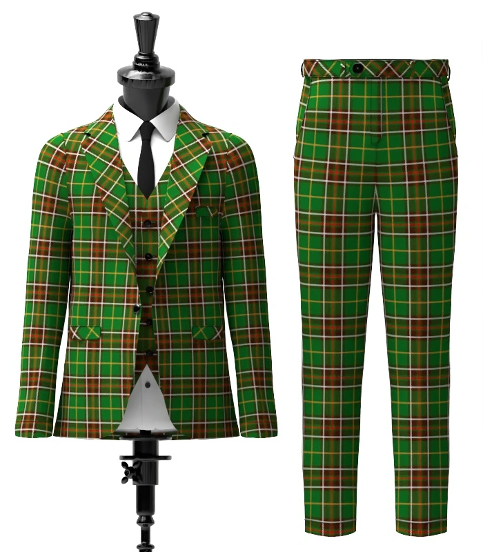 Newfoundland Tartan Suit Front Newfoundland Tartan Suit Front
