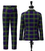 Newman Tartan Suit Back