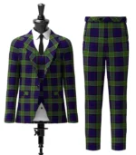 Newman Tartan Suit Front