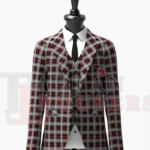 Nike Golf Dark Tartan Jacket Front