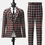 Nike Golf Dark Tartan Suit Front