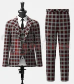 Nike Golf Dark Tartan Suit Front