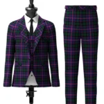 Nixon, R Tartan Suit Front