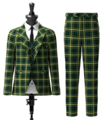 Noble Tartan Suit Front