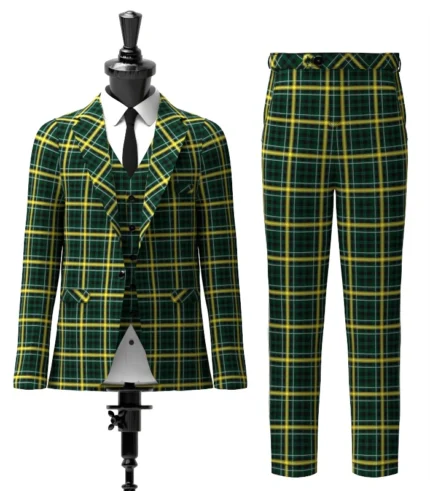 Noble Tartan Suit Front