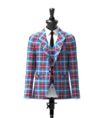Norwegian Centennial Tartan Jacket Front
