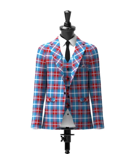 Norwegian Centennial Tartan Jacket Front