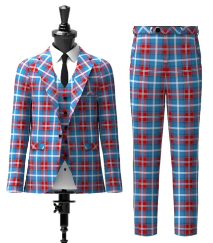 Norwegian Centennial Tartan Suit Front