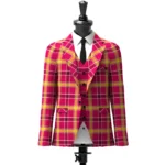 O’Meehan Tartan Jacket Front