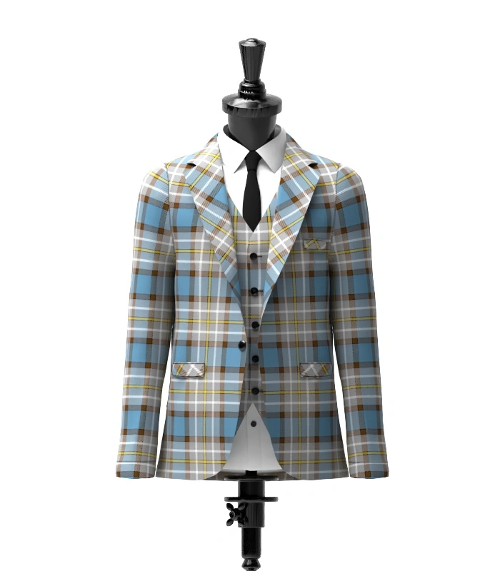 O’Rourke Tartan Jacket Front O’Rourke Tartan Jacket Front