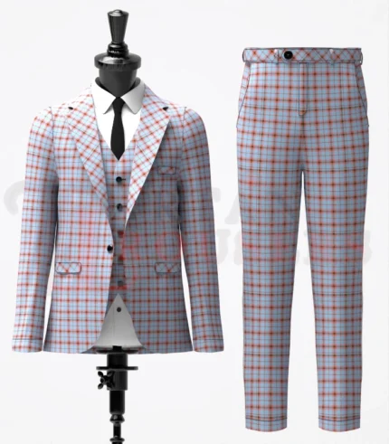 O_Connor Dress Tartan Suit Front