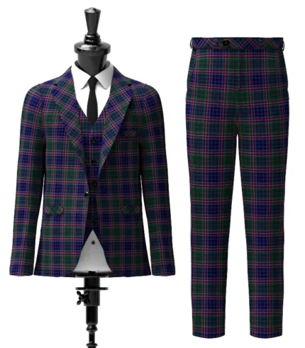 O_Connor, Hugh Tartan Suit Front