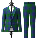 Offaly County Tartan Front