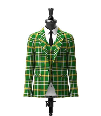 Offaly County Tartan Jacket Front