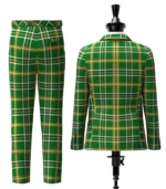 Offaly County Tartan Suit Back