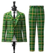 Offaly County Tartan Suit Front